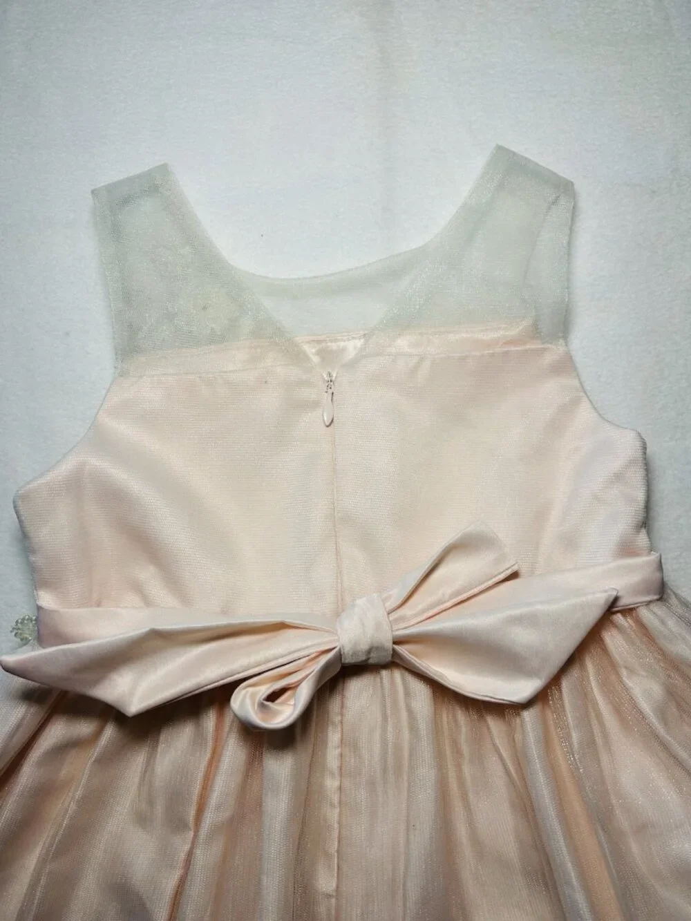 American Princess Light Pink Lace Dress Size 5